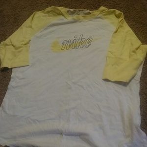 Nike 3/4 length shirt size XL